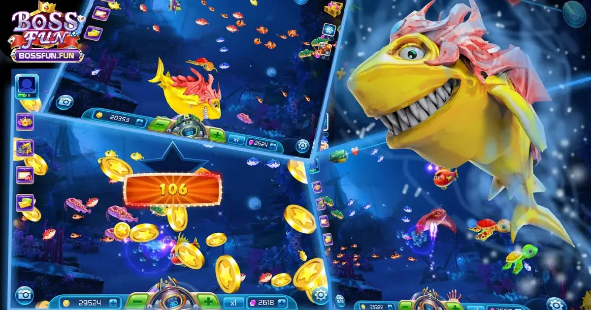 Bắn Cá Bossfun: Trải Nghiệm Đại Dương Hoành Tráng Và Đa Sắc 3 Bí Quyết Chơi Bắn Cá Bossfun Để Nhận Thưởng Lớn