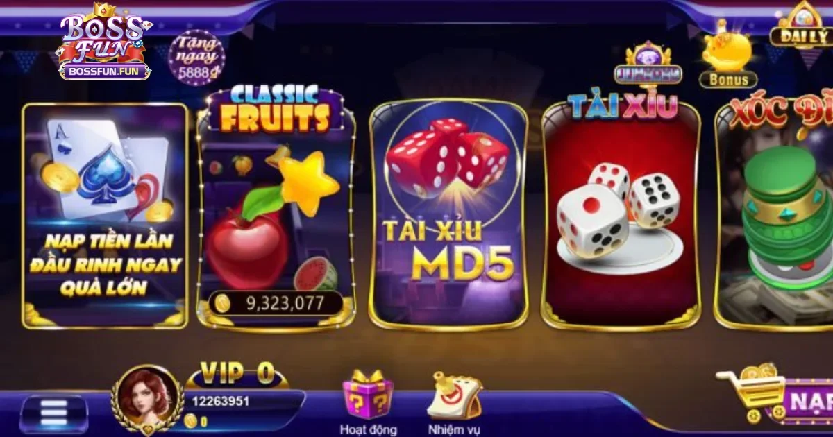BossFun - Code 100k Cho Tân Thủ | Tải Game Đổi Thưởng 24 Bossfun có uy tín không?