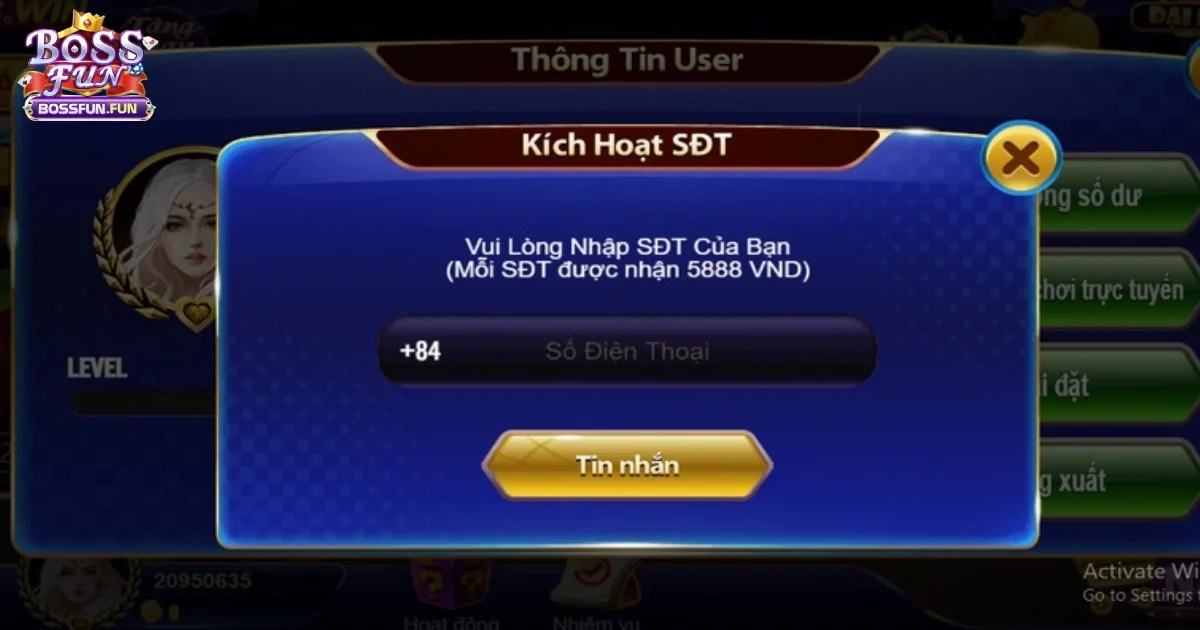 Đăng Ký Bossfun Trải Nghiệm Chơi Game Bài Cực Lôi Cuốn 2 Đăng ký Bossfun trên điện thoại