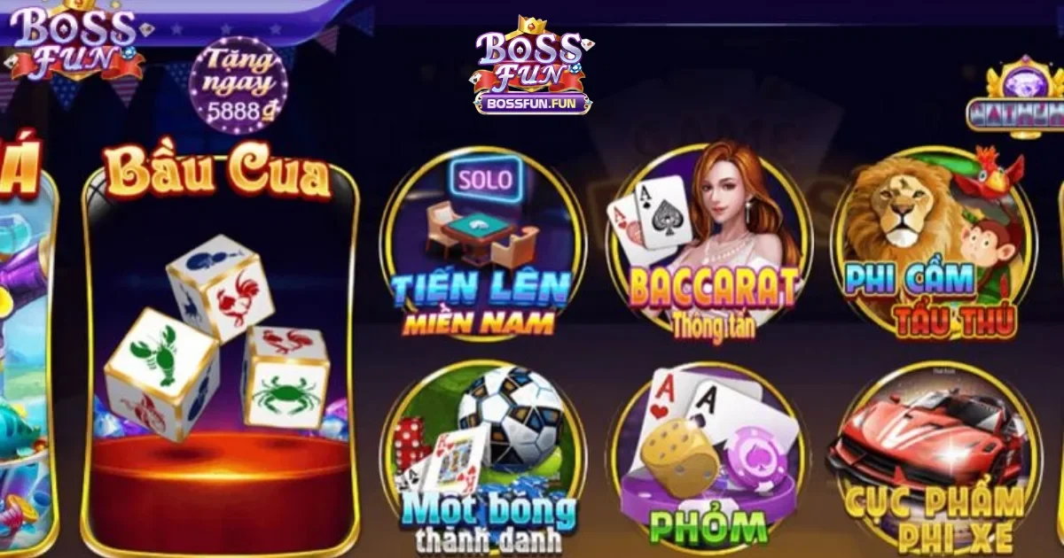 Game Bài Bossfun Siêu Hấp Dẫn, Đa Dạng Và Khuyến Mãi Khủng 2 Các Loại Game Bài Bossfun Hấp Dẫn Nhất