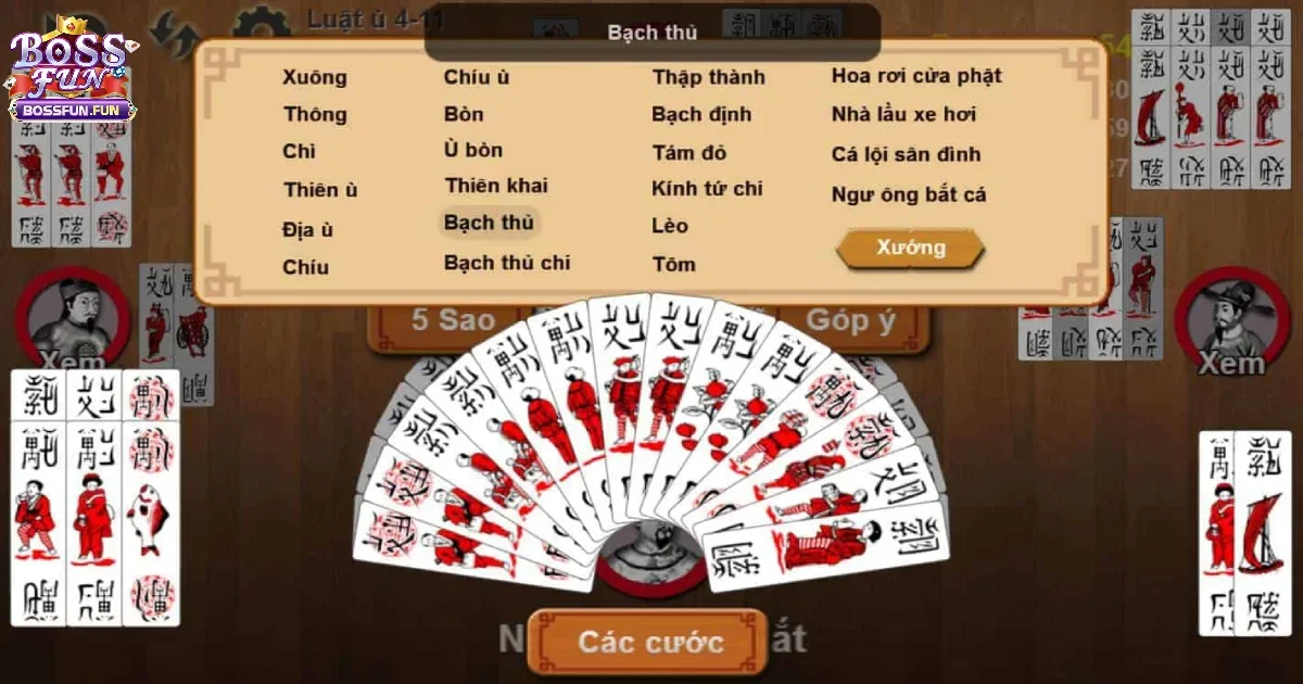 Game Bài Chắn Bossfun Là Gì? Cách Chơi Cho Người Mới 2 Game bài Chắn Bossfun là gì? Cách chơi cho người mới