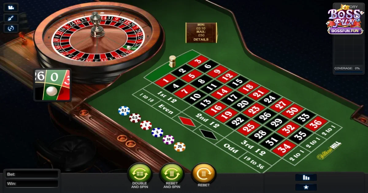 Game Roulette Bossfun: Tại Sao Nên Thử Sức Cùng Roulette? 2 Game Roulette Bossfun: Cách chơi và các loại cược