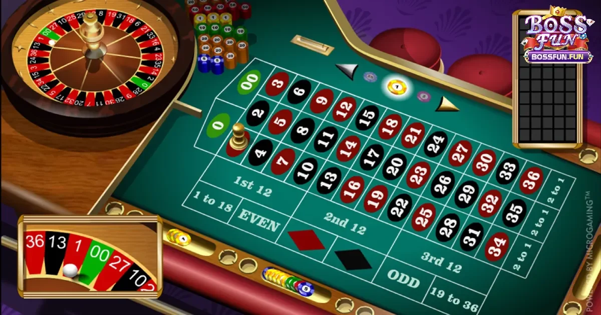 Game Roulette Bossfun: Tại Sao Nên Thử Sức Cùng Roulette? 4 Tại sao nên thử sức với game Roulette tại Bossfun?