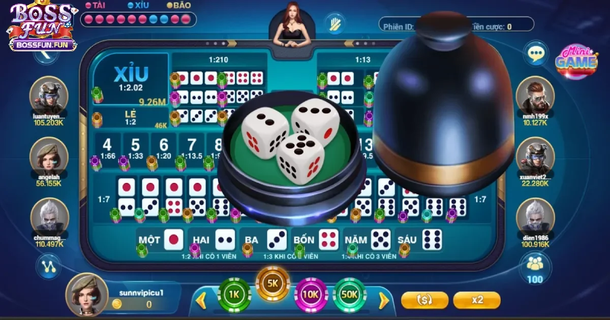 Game Sicbo Bossfun: Cách chơi và luật lệ cơ bản
