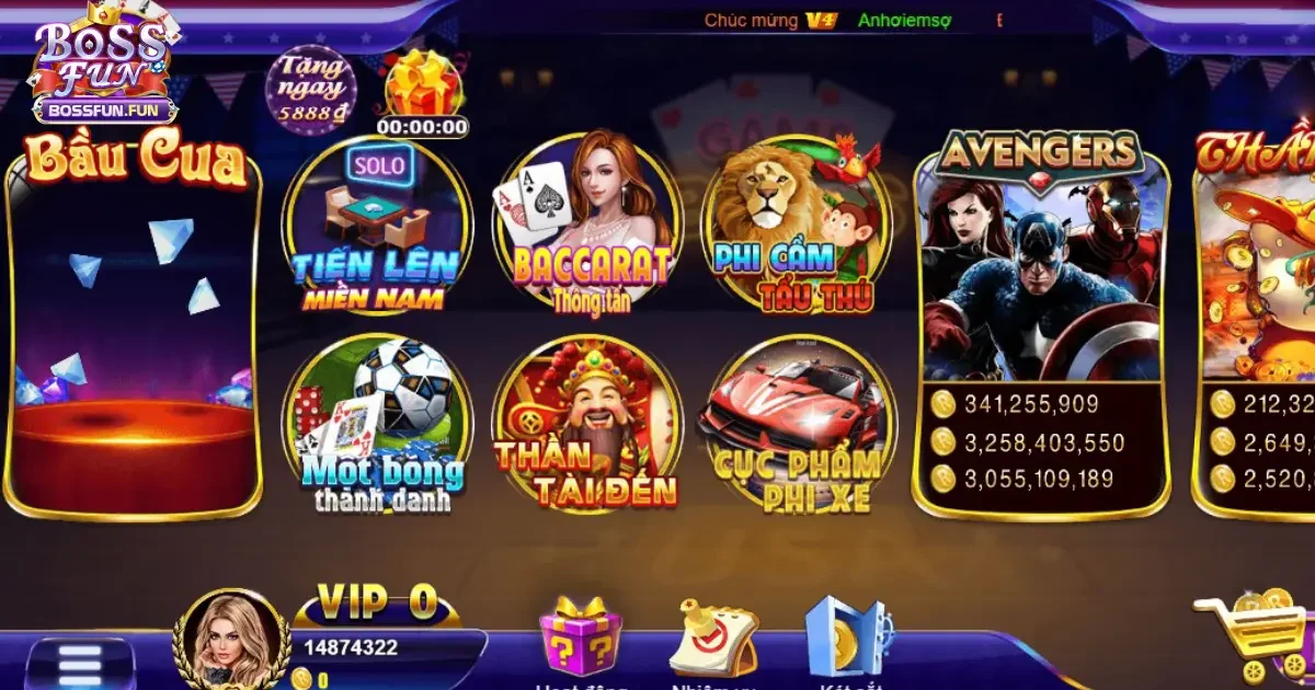 Nổ Hũ Bossfun: Hướng Dẫn Cách Chơi Và Những Mẹo Hay 1 Nổ hũ Bossfun – Trải Nghiệm Trò Chơi Nổ Hũ Đổi Thưởng Hấp Dẫn