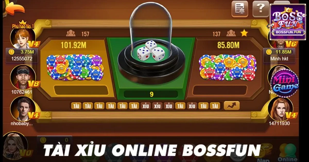 Tài Xỉu Bossfun: Trò Chơi Giúp Bạn Đổi Vận Trong Chớp Mắt 2 Hướng Dẫn Chơi Tài Xỉu Bossfun Dành Cho Người Mới Bắt Đầu
